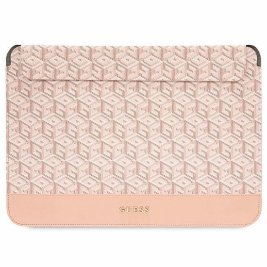 Guess GCube Stripes case for a 14" laptop - pink Guess GCube Stripes case for a 14" laptop - pink