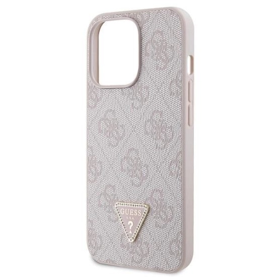 Guess GUHCP13XP4TDSCPP case for iPhone 13 Pro Max 6.7" - pink Crossbody 4G Metal Logo Guess GUHCP13XP4TDSCPP case for iPhone 13 Pro Max 6.7" - pink Crossbody 4G Metal Logo