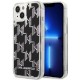 Karl Lagerfeld KLHCP14MLMNMK iPhone 14 Plus 6.7 "hardcase black / black Liquid Glitter Monogram Karl Lagerfeld KLHCP14MLMNMK iPhone 14 Plus 6.7 "hardcase black / black Liquid Glitter Monogram