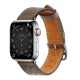 Strap Leather for Apple Watch 38 / 40 / 41 mm band bracelet - dark brown Strap Leather for Apple Watch 38 / 40 / 41 mm band bracelet - dark brown
