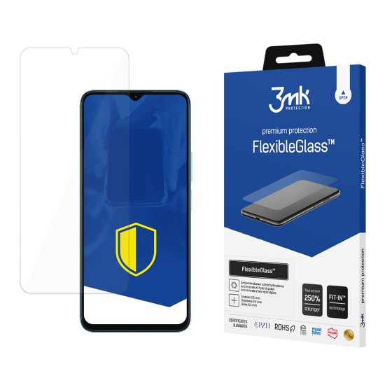 3mk FlexibleGlass™ hybrid glass on Honor X6A 3mk FlexibleGlass™ hybrid glass on Honor X6A