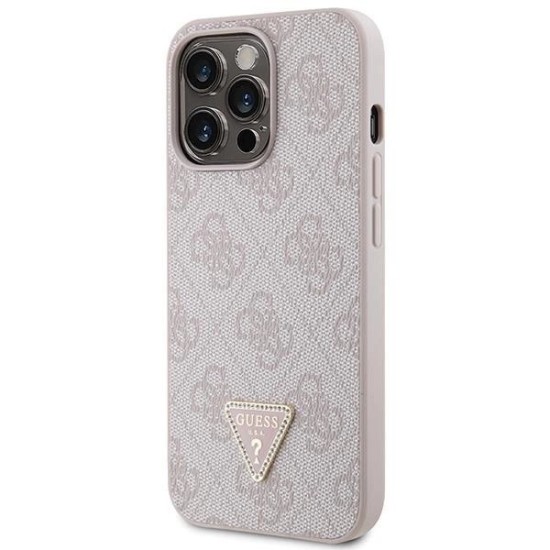 Guess GUHCP13XP4TDSCPP case for iPhone 13 Pro Max 6.7" - pink Crossbody 4G Metal Logo Guess GUHCP13XP4TDSCPP case for iPhone 13 Pro Max 6.7" - pink Crossbody 4G Metal Logo