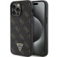 Guess GUHCP15XPG4GPK iPhone 15 Pro Max 6.7" black/black hardcase 4G Triangle Metal Logo Guess GUHCP15XPG4GPK iPhone 15 Pro Max 6.7" black/black hardcase 4G Triangle Metal Logo