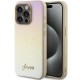 Guess GUHCP15XPSAIRSD iPhone 15 Pro Max 6.7" gold/gold hardcase Saffiano Iridescent Script Guess GUHCP15XPSAIRSD iPhone 15 Pro Max 6.7" gold/gold hardcase Saffiano Iridescent Script