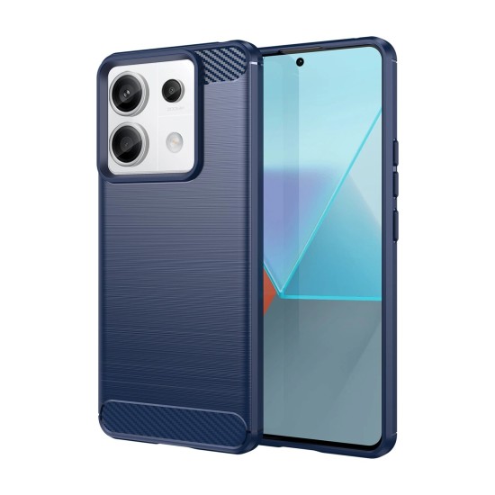 Carbon Case for Xiaomi Redmi Note 13 Pro - blue Carbon Case for Xiaomi Redmi Note 13 Pro - blue