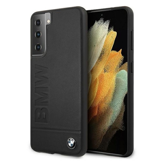 BMW Signature Logo Imprint Case for Samsung Galaxy S21+ - Black BMW Signature Logo Imprint Case for Samsung Galaxy S21+ - Black