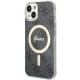 Guess IML 4G MagSafe case for iPhone 15 - black Guess IML 4G MagSafe case for iPhone 15 - black