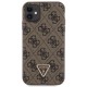 Guess GUHCN61P4TDSCPW Case for iPhone 11 / Xr - Brown Crossbody 4G Metal Logo Guess GUHCN61P4TDSCPW Case for iPhone 11 / Xr - Brown Crossbody 4G Metal Logo