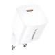 Wozinsky CMWCS USB-C PD 20W Wall Charger - White Wozinsky CMWCS USB-C PD 20W Wall Charger - White