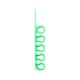 Silicone office organizer - green Silicone office organizer - green