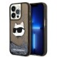 Karl Lagerfeld KLHCP14XLNCHCK iPhone 14 Pro Max 6.7" black/black hardcase Glitter Choupette Head Karl Lagerfeld KLHCP14XLNCHCK iPhone 14 Pro Max 6.7" black/black hardcase Glitter Choupette Head