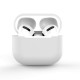 Case for AirPods 2 / AirPods 1 silicone soft cover for headphones white (case C) Case for AirPods 2 / AirPods 1 silicone soft cover for headphones white (case C)