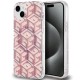 Guess IML GCube MagSafe case for iPhone 15 / 14 / 13 - pink Guess IML GCube MagSafe case for iPhone 15 / 14 / 13 - pink