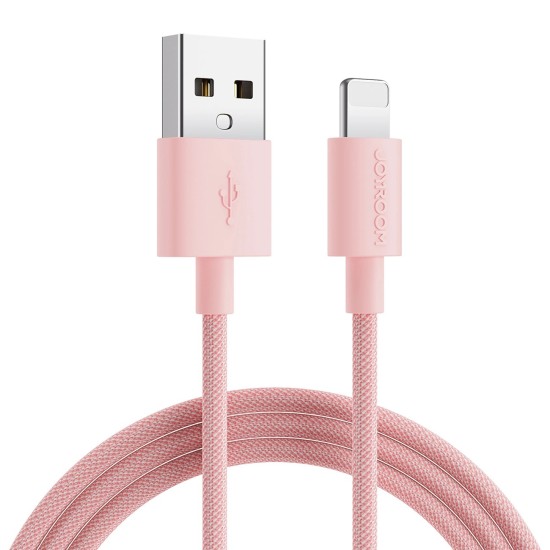 Joyroom Colorful Data Cable S-2030M13 USB-A / Lightning 2.4A 2m - pink Joyroom Colorful Data Cable S-2030M13 USB-A / Lightning 2.4A 2m - pink
