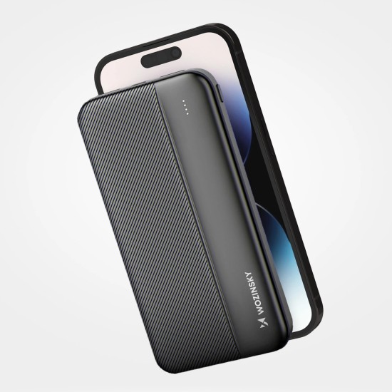 Wozinsky powerbank Li-Po 10000mAh 2 x USB black (WPBBK1) Wozinsky powerbank Li-Po 10000mAh 2 x USB black (WPBBK1)