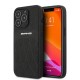 AMG Leather Curved Lines case for iPhone 13 Pro Max - black AMG Leather Curved Lines case for iPhone 13 Pro Max - black