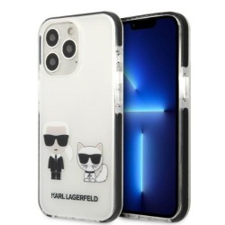Karl Lagerfeld KLHCP13XTPEKCW iPhone 13 Pro Max 6.7" hardcase white/white Karl&amp;amp;Choupette