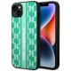 Karl Lagerfeld KLHCP14MPGKLSKN iPhone 14 Plus 6.7 "hardcase green / green Monogram Stripe Karl Lagerfeld KLHCP14MPGKLSKN iPhone 14 Plus 6.7 "hardcase green / green Monogram Stripe