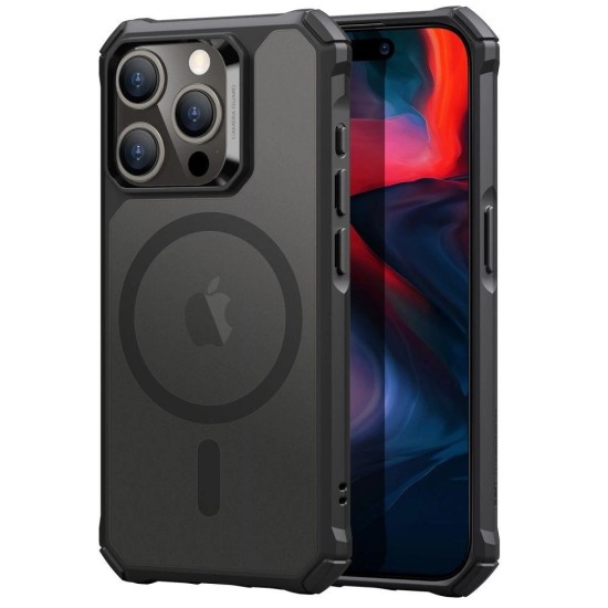 ESR AIR ARMOR HALOLOCK MAGSAFE IPHONE 15 PRO FROSTED BLACK ESR AIR ARMOR HALOLOCK MAGSAFE IPHONE 15 PRO FROSTED BLACK