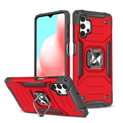 Wozinsky Ring Armor tough hybrid case cover + magnetic holder for Samsung Galaxy A73 red Wozinsky Ring Armor tough hybrid case cover + magnetic holder for Samsung Galaxy A73 red
