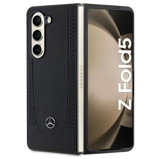 Mercedes Leather Urban case for Samsung Galaxy Z Fold 5 - black Mercedes Leather Urban case for Samsung Galaxy Z Fold 5 - black