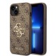 Guess GUHCP15S4GMGBR iPhone 15 6.1" brown/brown hardcase 4G Big Metal Logo Guess GUHCP15S4GMGBR iPhone 15 6.1" brown/brown hardcase 4G Big Metal Logo