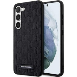 Karl Lagerfeld KLHCS23SSAKLHPK S23 S911 hardcase black/black Saffiano Mono Metal Logo Karl Lagerfeld KLHCS23SSAKLHPK S23 S911 hardcase black/black Saffiano Mono Metal Logo