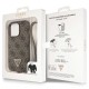 Guess GUHCP13LP4TDSCPW Case for iPhone 13 Pro / 13 - Brown Crossbody 4G Metal Logo Guess GUHCP13LP4TDSCPW Case for iPhone 13 Pro / 13 - Brown Crossbody 4G Metal Logo