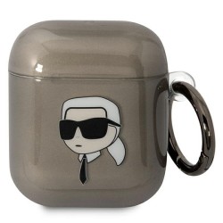 Karl Lagerfeld KLA2HNIKTCK AirPods 1/2 cover black/black Karl`s Head Karl Lagerfeld KLA2HNIKTCK AirPods 1/2 cover black/black Karl`s Head