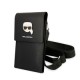Karl Lagerfeld Metal Karl Head Phone Bag - Black Karl Lagerfeld Metal Karl Head Phone Bag - Black