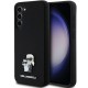 Karl Lagerfeld Silicone Karl&Choupette Metal Pin case for Samsung Galaxy S23+ - black Karl Lagerfeld Silicone Karl&Choupette Metal Pin case for Samsung Galaxy S23+ - black
