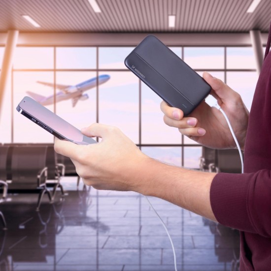 Wozinsky powerbank Li-Po 10000mAh 2 x USB black (WPBBK1) Wozinsky powerbank Li-Po 10000mAh 2 x USB black (WPBBK1)