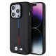 BMW Quilted Tricolor MagSafe case for iPhone 15 Pro - black BMW Quilted Tricolor MagSafe case for iPhone 15 Pro - black