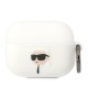 Karl Lagerfeld KLAPRUNIKH AirPods Pro cover white/white Silicone Karl Head 3D Karl Lagerfeld KLAPRUNIKH AirPods Pro cover white/white Silicone Karl Head 3D