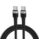 Wozinsky WNBCC2 USB-C / USB-C PD 65W cable 2 m - black Wozinsky WNBCC2 USB-C / USB-C PD 65W cable 2 m - black