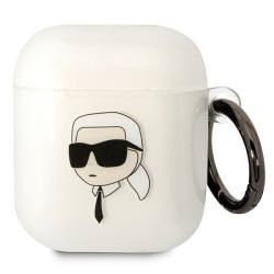 Karl Lagerfeld KLA2HNIKTCT AirPods 1/2 cover transparent Karl`s Head Karl Lagerfeld KLA2HNIKTCT AirPods 1/2 cover transparent Karl`s Head