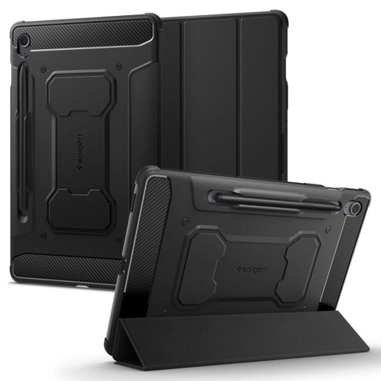 Spigen Rugged Armor Pro case for Samsung Galaxy Tab S9 FE 10.9'' X510 / X516B - black Spigen Rugged Armor Pro case for Samsung Galaxy Tab S9 FE 10.9'' X510 / X516B - black