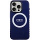 Audi IML Big Logo MagSafe case for iPhone 15 Pro - blue