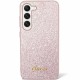 Guess Glitter Script Case for Samsung Galaxy S24 - Pink