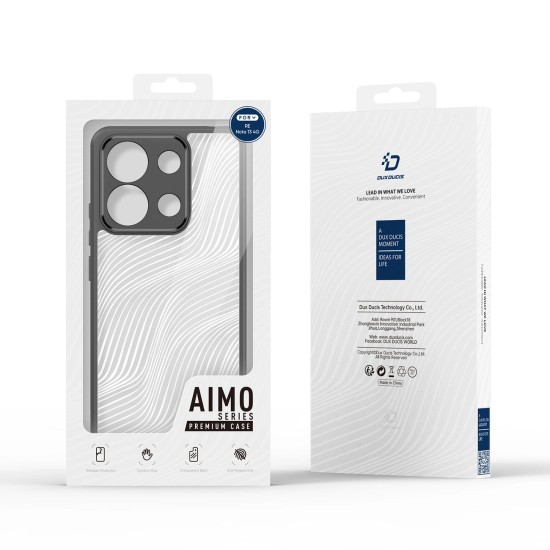 Dux Ducis Aimo case for Xiaomi Redmi Note 13 4G - black Dux Ducis Aimo case for Xiaomi Redmi Note 13 4G - black