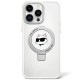 Karl Lagerfeld KLHMP15LHMRSCHH iPhone 15 Pro 6.1" white/white hardcase Ring Stand Choupette Head MagSafe