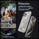 Spigen Ultra Hybrid Mag Case with MagSafe for iPhone 15 Pro Max - Natural Titanium (Zero One Pattern) Spigen Ultra Hybrid Mag Case with MagSafe for iPhone 15 Pro Max - Natural Titanium (Zero One Pattern)