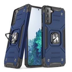 Wozinsky Ring Armor tough hybrid case cover + magnetic holder for Samsung Galaxy S22 blue Wozinsky Ring Armor tough hybrid case cover + magnetic holder for Samsung Galaxy S22 blue