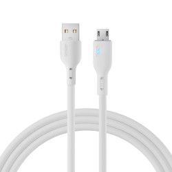 Joyroom Premium Series A13 USB-A / micro USB 2.4A 2m Cable - White Joyroom Premium Series A13 USB-A / micro USB 2.4A 2m Cable - White