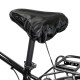 Waterproof saddle cover - black Waterproof saddle cover - black
