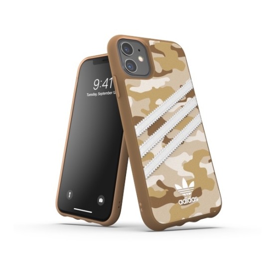 Adidas OR Molded Case CAMO WOMAN for iPhone 11 Pro - Brown
