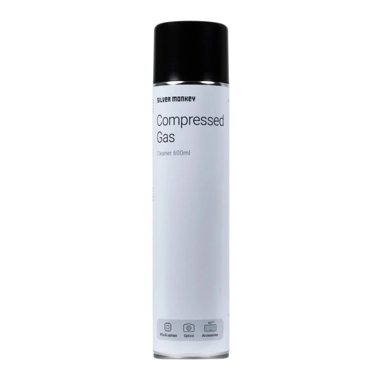 Silver Monkey compressed air with a capacity of 600 ml Silver Monkey compressed air with a capacity of 600 ml
