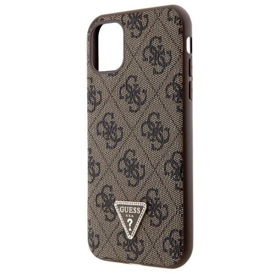 Guess GUHCN61P4TDSCPW Case for iPhone 11 / Xr - Brown Crossbody 4G Metal Logo Guess GUHCN61P4TDSCPW Case for iPhone 11 / Xr - Brown Crossbody 4G Metal Logo