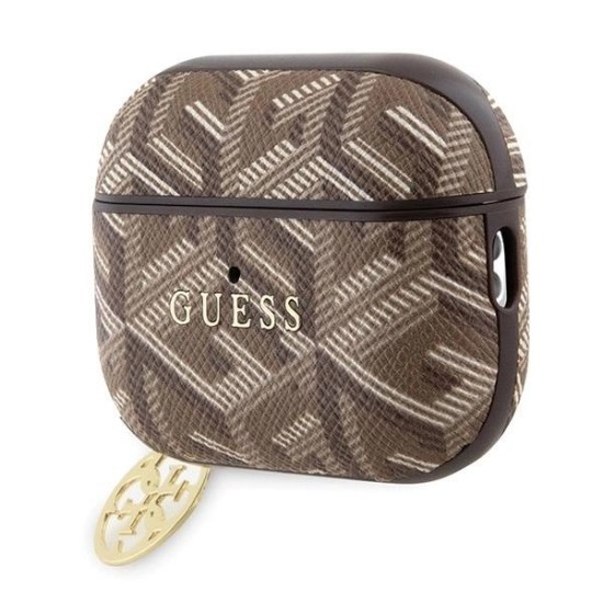 Guess GUAP2PGCE4CW case for AirPods Pro 2 cover - brown GCube Charm Guess GUAP2PGCE4CW case for AirPods Pro 2 cover - brown GCube Charm