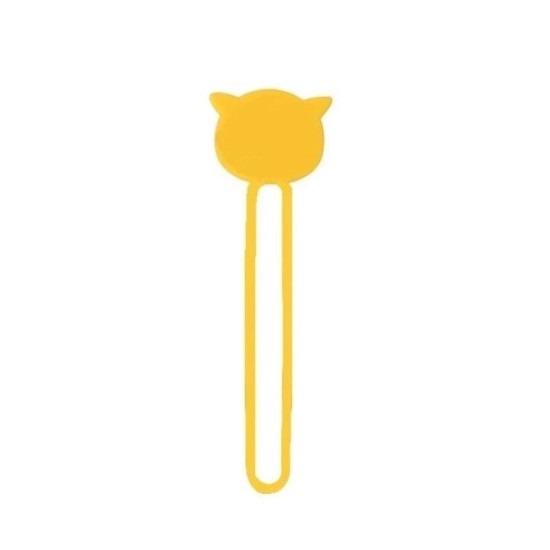 Silicone cable reel - yellow Silicone cable reel - yellow